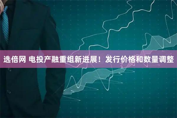 选倍网 电投产融重组新进展！发行价格和数量调整
