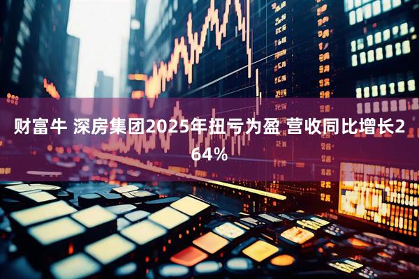 财富牛 深房集团2025年扭亏为盈 营收同比增长264%